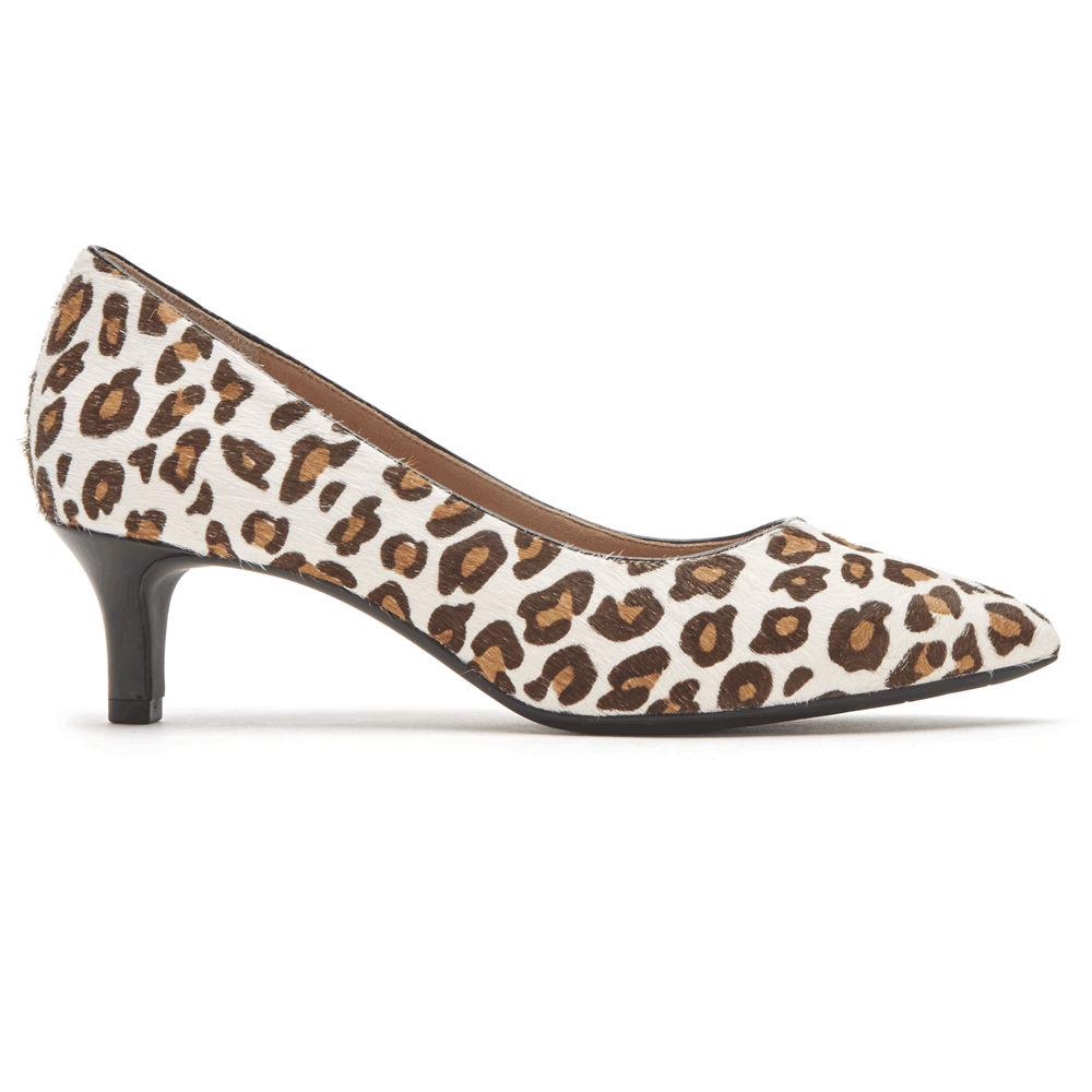 Scarpins Rockport Mulher Leopardo - Total Motion Kalila - 79658VDOT